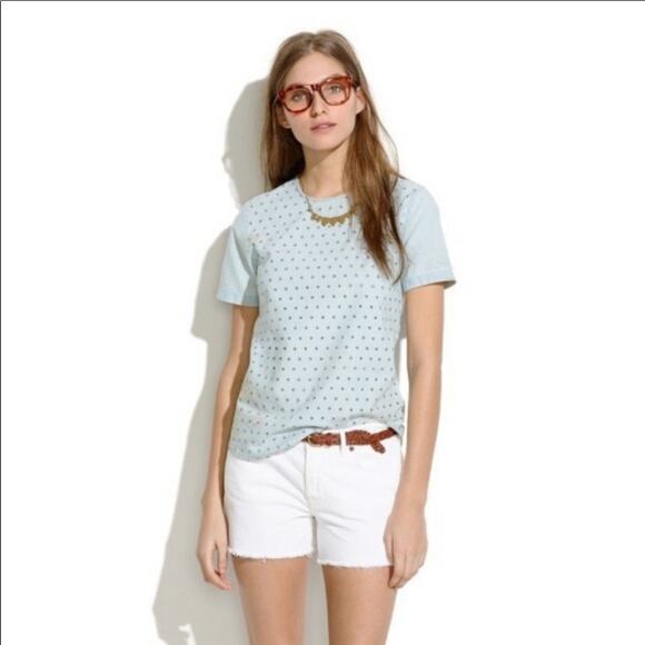 Madewell White Denim Cut-Off Jean Shorts Size 26 - Picture 2 of 6